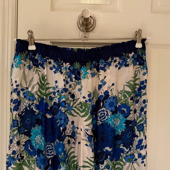NWT Cara Cara Samantha Pants Evening Blue Bombay Size Medium (Retail: $525) - Picture 3 of 6